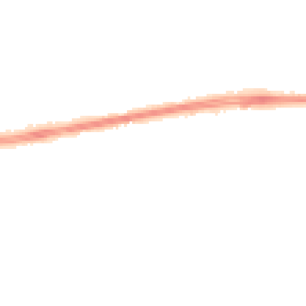 Night-time road noise heatmap for PO14 3JA