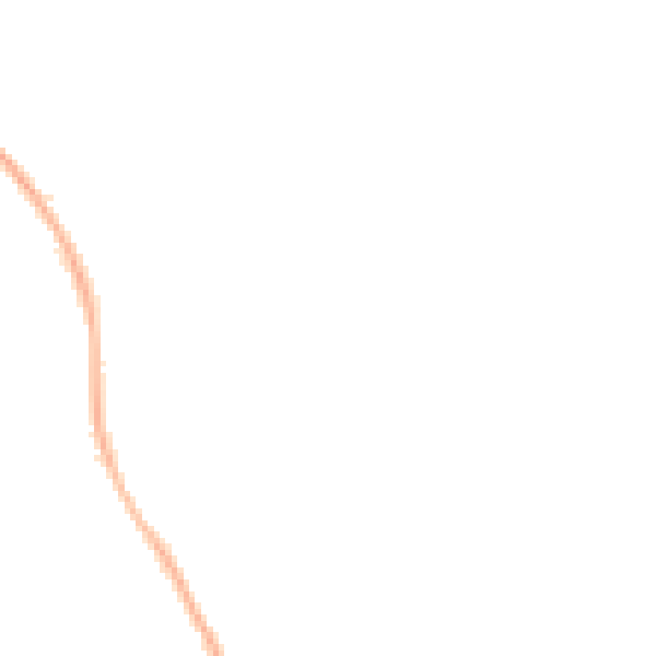 Night-time road noise heatmap for PO14 3NZ