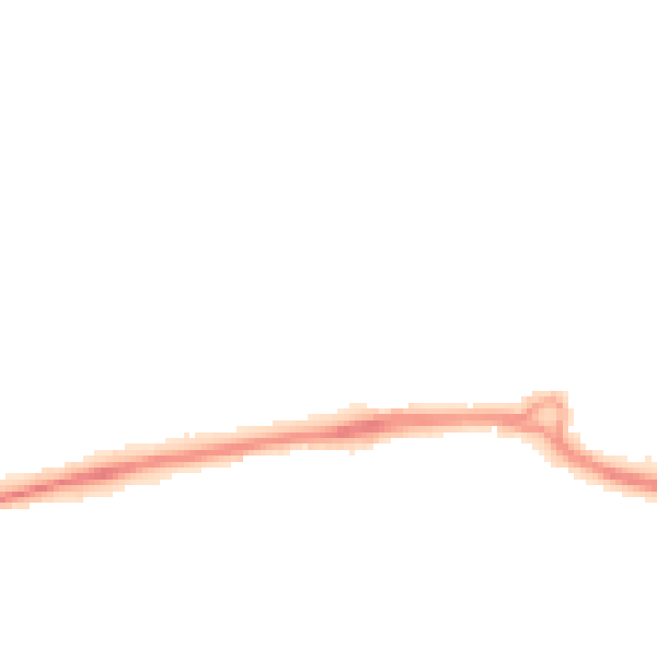 Night-time road noise heatmap for PO15 5AA