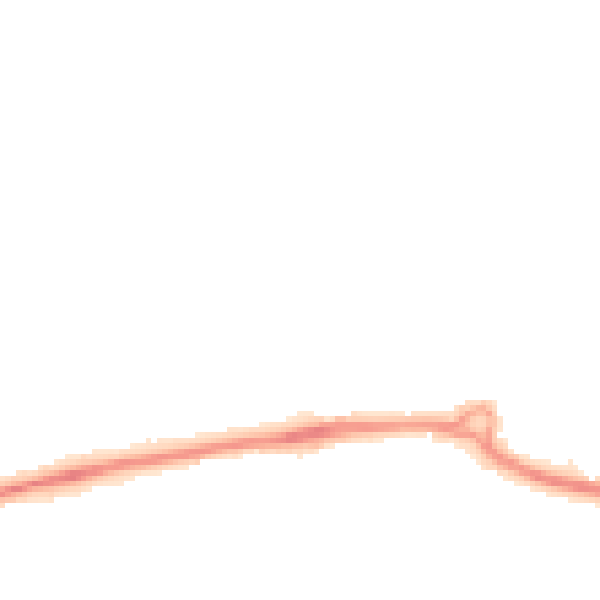Night-time road noise heatmap for PO15 5AE