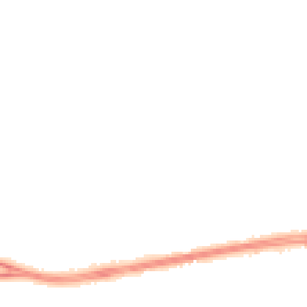 Night-time road noise heatmap for PO15 5BE