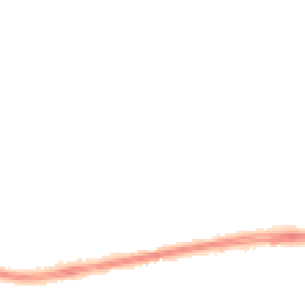 Night-time road noise heatmap for PO15 5BH