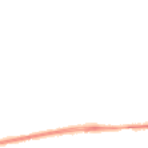 Night-time road noise heatmap for PO15 5BU