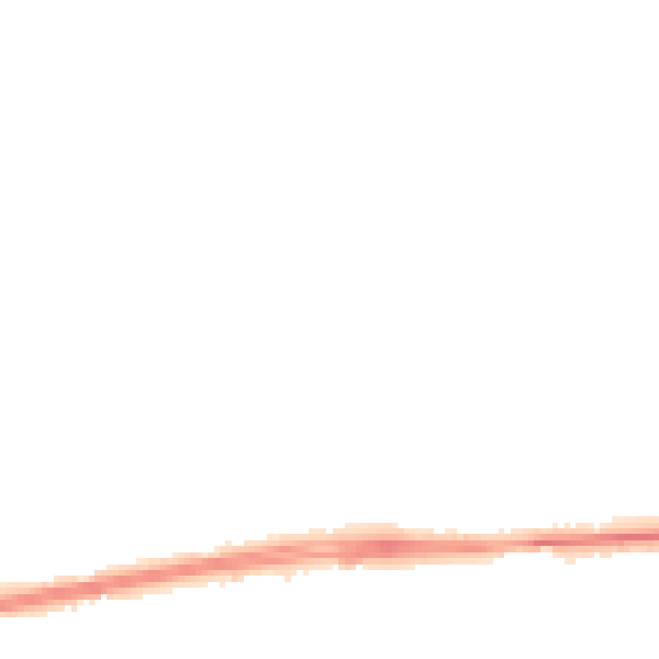 Night-time road noise heatmap for PO15 5BX