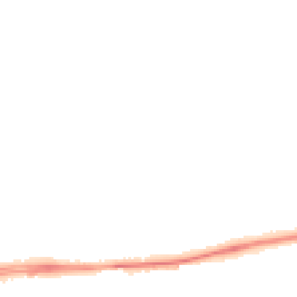 Night-time road noise heatmap for PO15 5DF