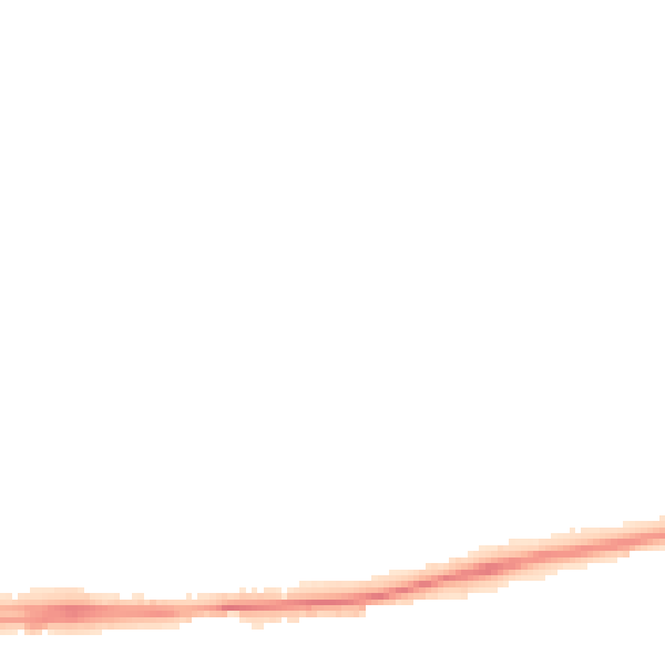 Night-time road noise heatmap for PO15 5DG