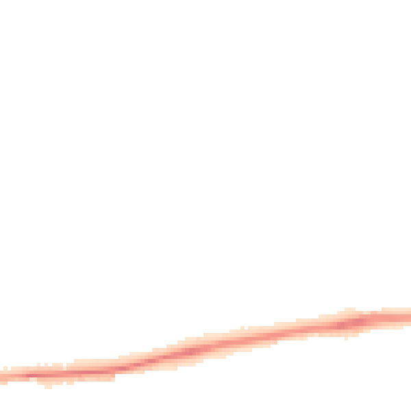 Night-time road noise heatmap for PO15 5DJ