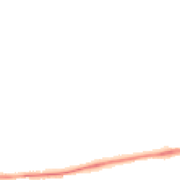 Night-time road noise heatmap for PO15 5DL
