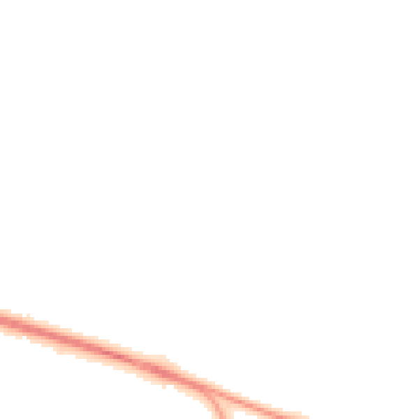 Night-time road noise heatmap for PO15 5RA