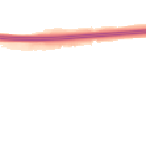 Night-time road noise heatmap for PO15 6NY