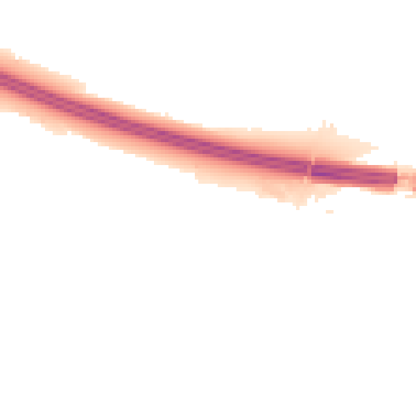 Night-time road noise heatmap for PO15 6QY