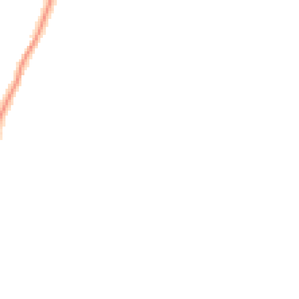 Night-time road noise heatmap for PO15 7HW
