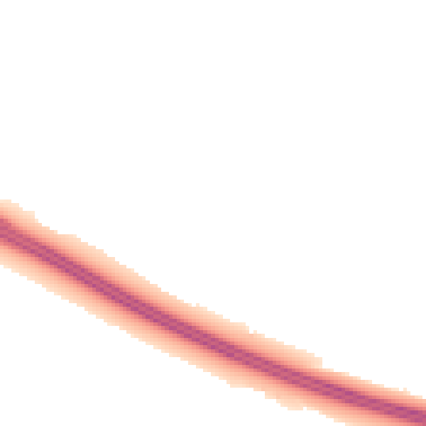 Night-time road noise heatmap for PO15 7JD