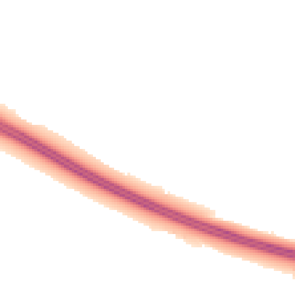 Night-time road noise heatmap for PO15 7JG