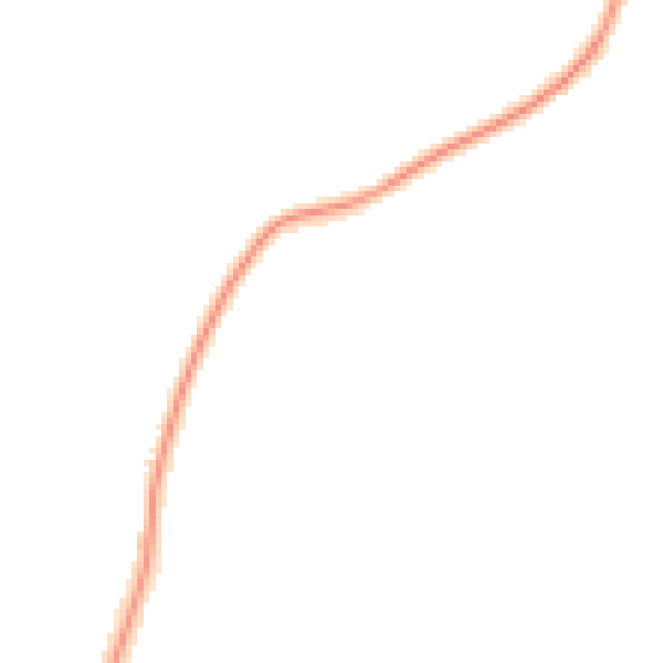 Night-time road noise heatmap for PO15 7PU