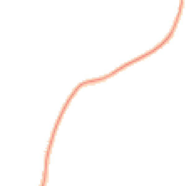 Night-time road noise heatmap for PO15 7PX