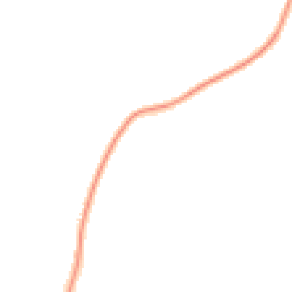 Night-time road noise heatmap for PO15 7PY