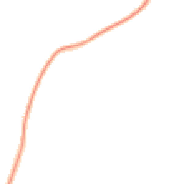 Night-time road noise heatmap for PO15 7QA