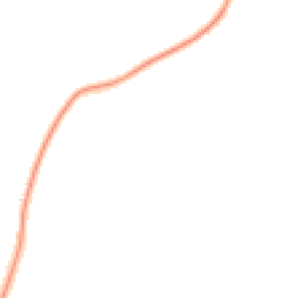 Night-time road noise heatmap for PO15 7QB
