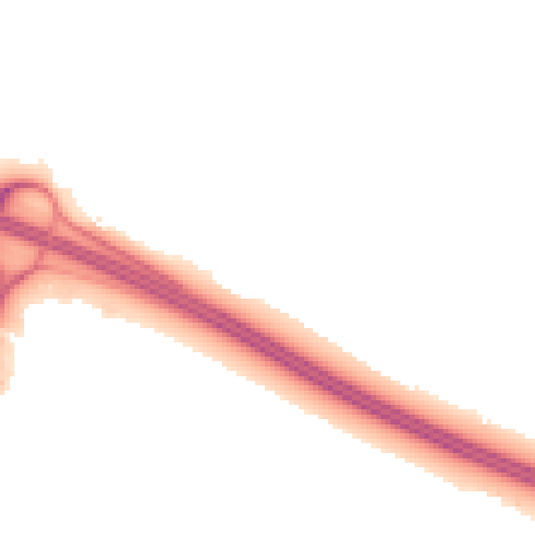 Night-time road noise heatmap for PO15 7RL