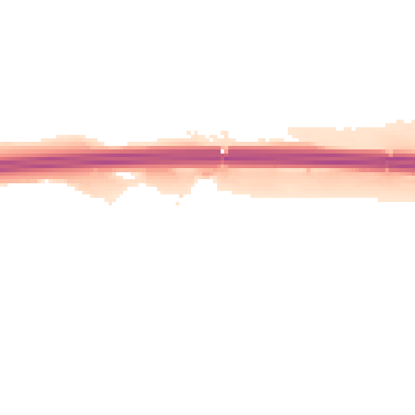 Night-time road noise heatmap for PO16 7UX