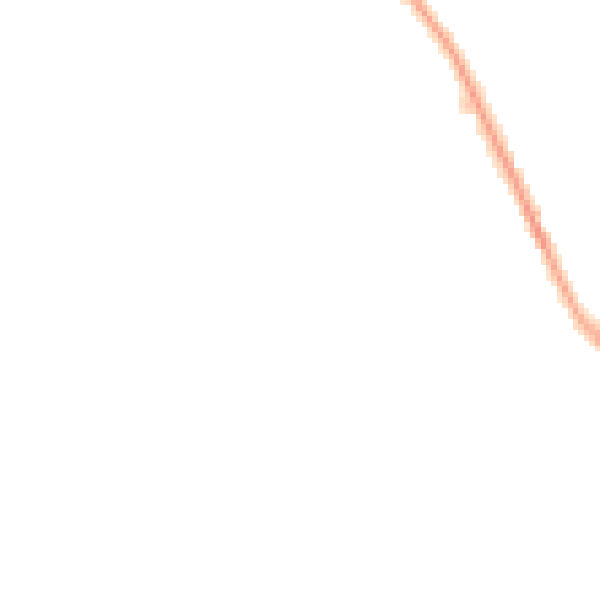 Night-time road noise heatmap for PO16 7YE