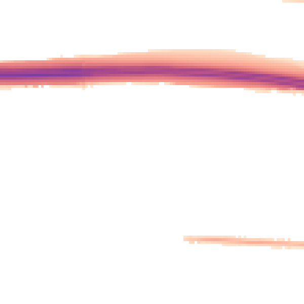 Night-time road noise heatmap for PO16 8DL