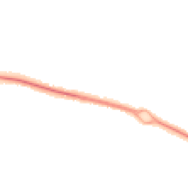 Night-time road noise heatmap for PO16 8FJ