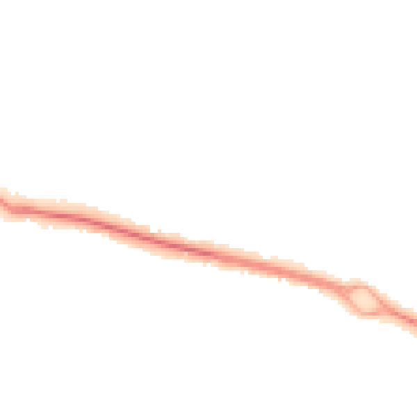 Night-time road noise heatmap for PO16 8QH