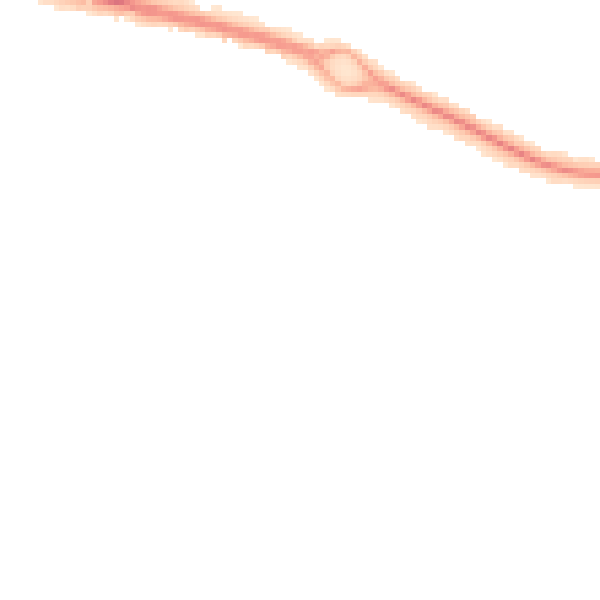 Night-time road noise heatmap for PO16 9DH