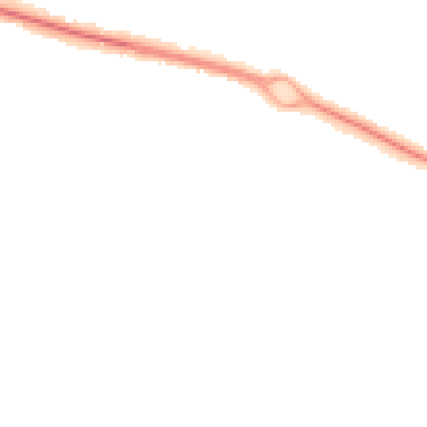 Night-time road noise heatmap for PO16 9DQ