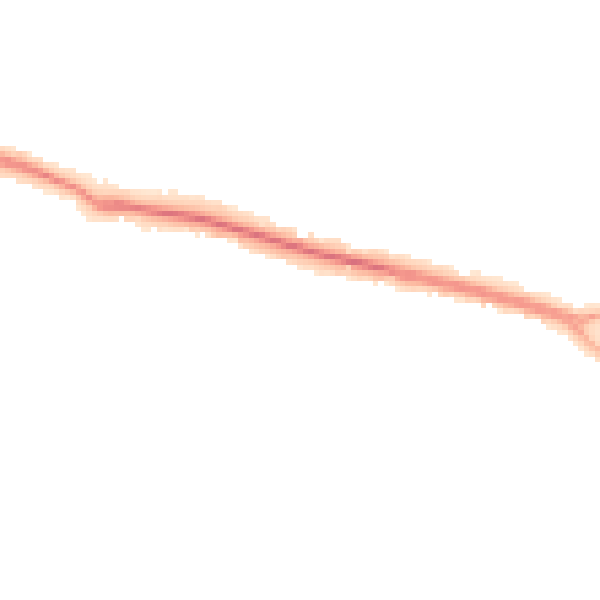 Night-time road noise heatmap for PO16 9SY
