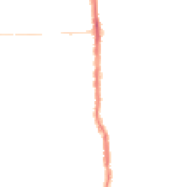 Night-time road noise heatmap for PO2 0AP