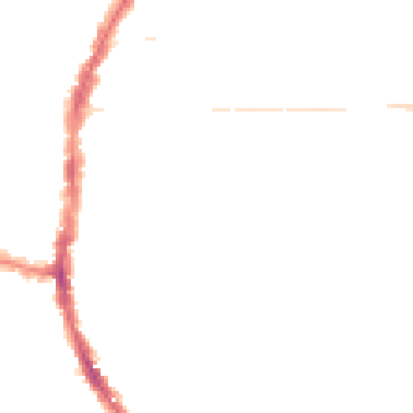 Night-time road noise heatmap for PO2 0DH