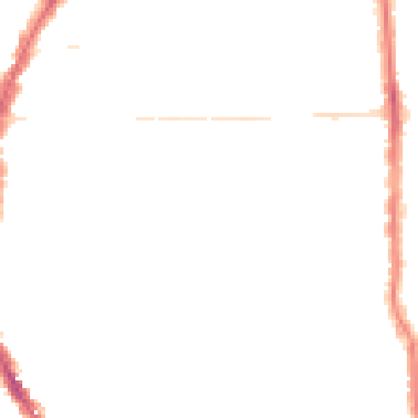 Night-time road noise heatmap for PO2 0DS