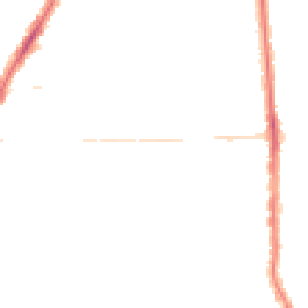 Night-time road noise heatmap for PO2 0EE