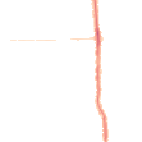 Night-time road noise heatmap for PO2 0EZ