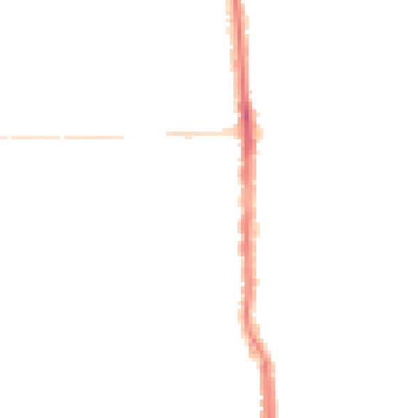 Night-time road noise heatmap for PO2 0HD