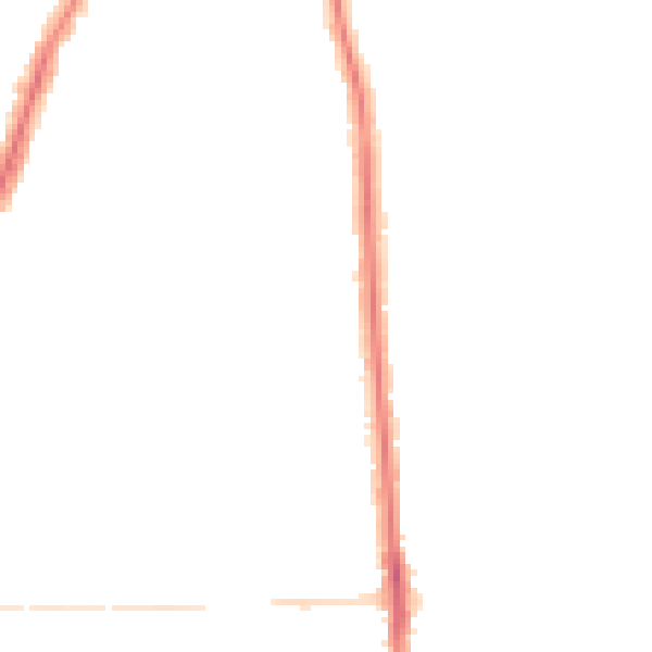 Night-time road noise heatmap for PO2 0QZ