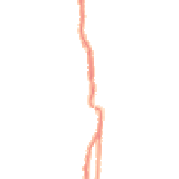 Night-time road noise heatmap for PO3 5AA