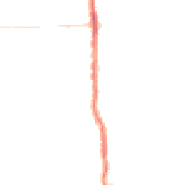 Night-time road noise heatmap for PO3 5AG