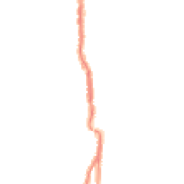 Night-time road noise heatmap for PO3 5AH