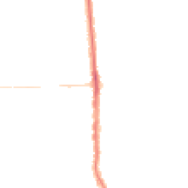 Night-time road noise heatmap for PO3 5BY