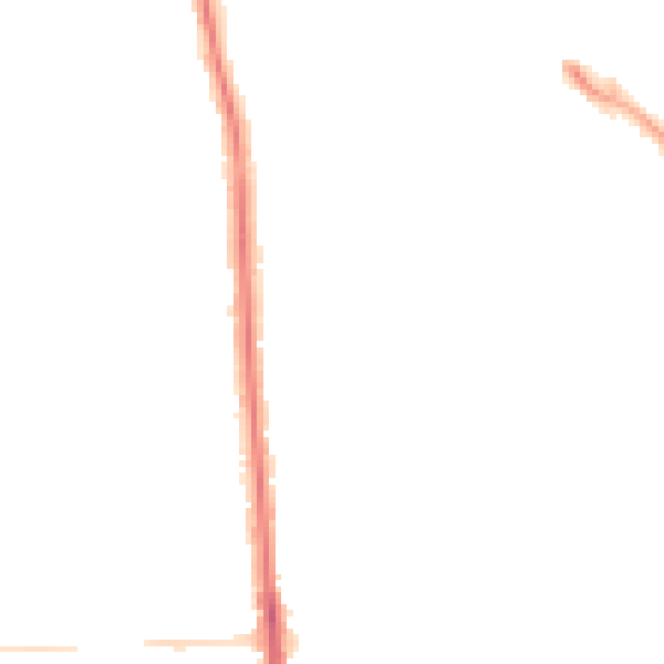 Night-time road noise heatmap for PO3 5DF