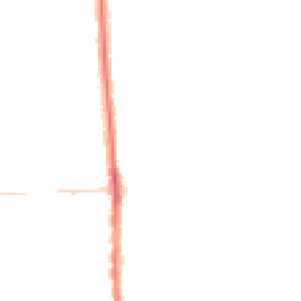 Night-time road noise heatmap for PO3 5DS