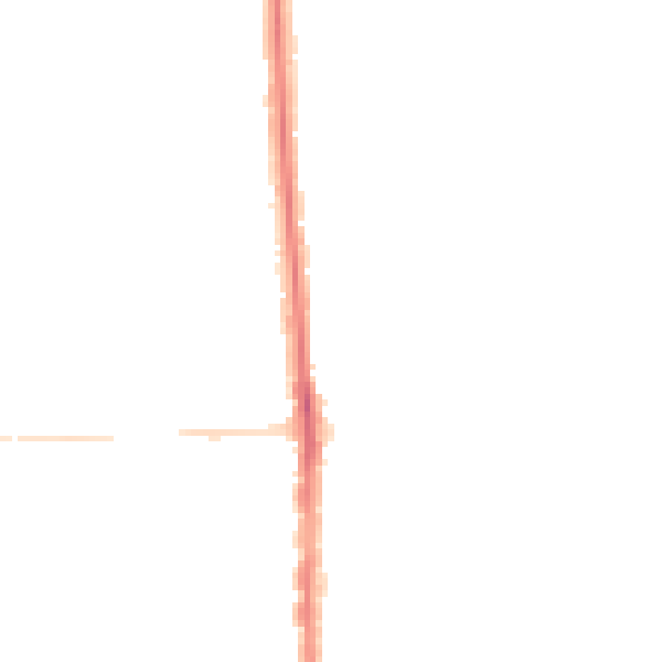 Night-time road noise heatmap for PO3 5DT
