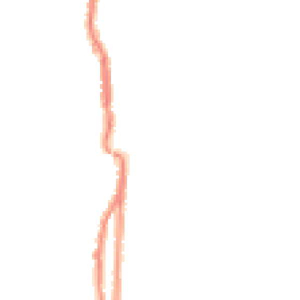 Night-time road noise heatmap for PO3 6GH