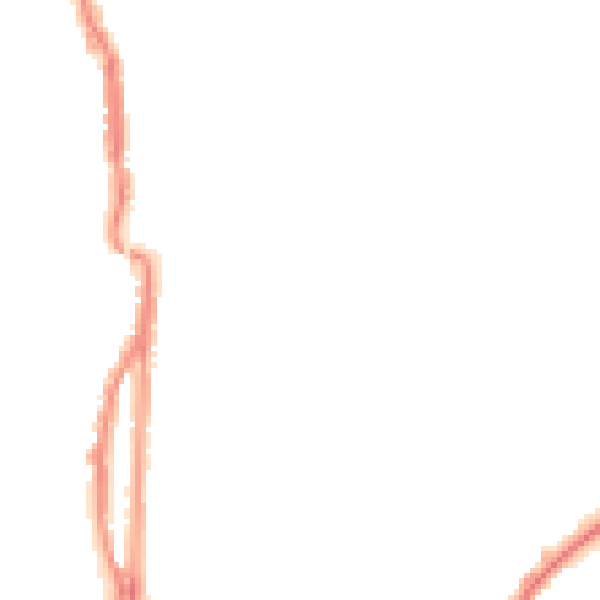 Night-time road noise heatmap for PO3 6HY