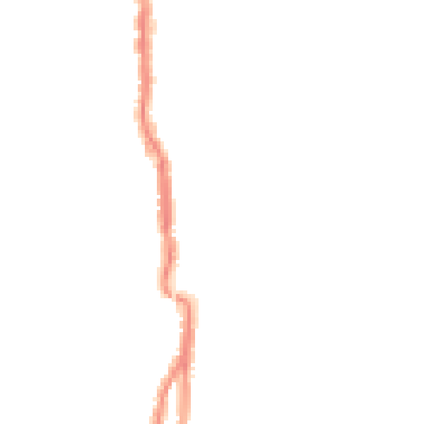 Night-time road noise heatmap for PO3 6JT