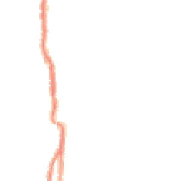 Night-time road noise heatmap for PO3 6LY